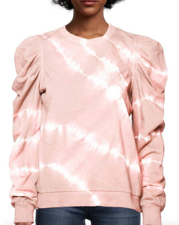 Blush tie dye cheap sweatshirt