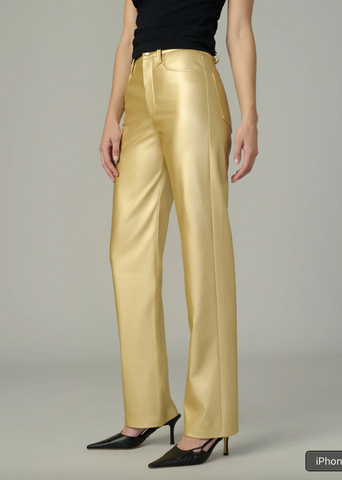 Joe's Jeans Metallic Gold