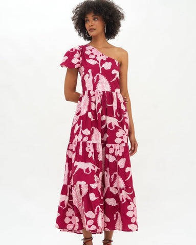 Magenta Lotus Maxi